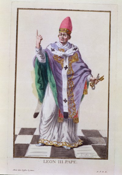 Pope Leo III (795-816) from 